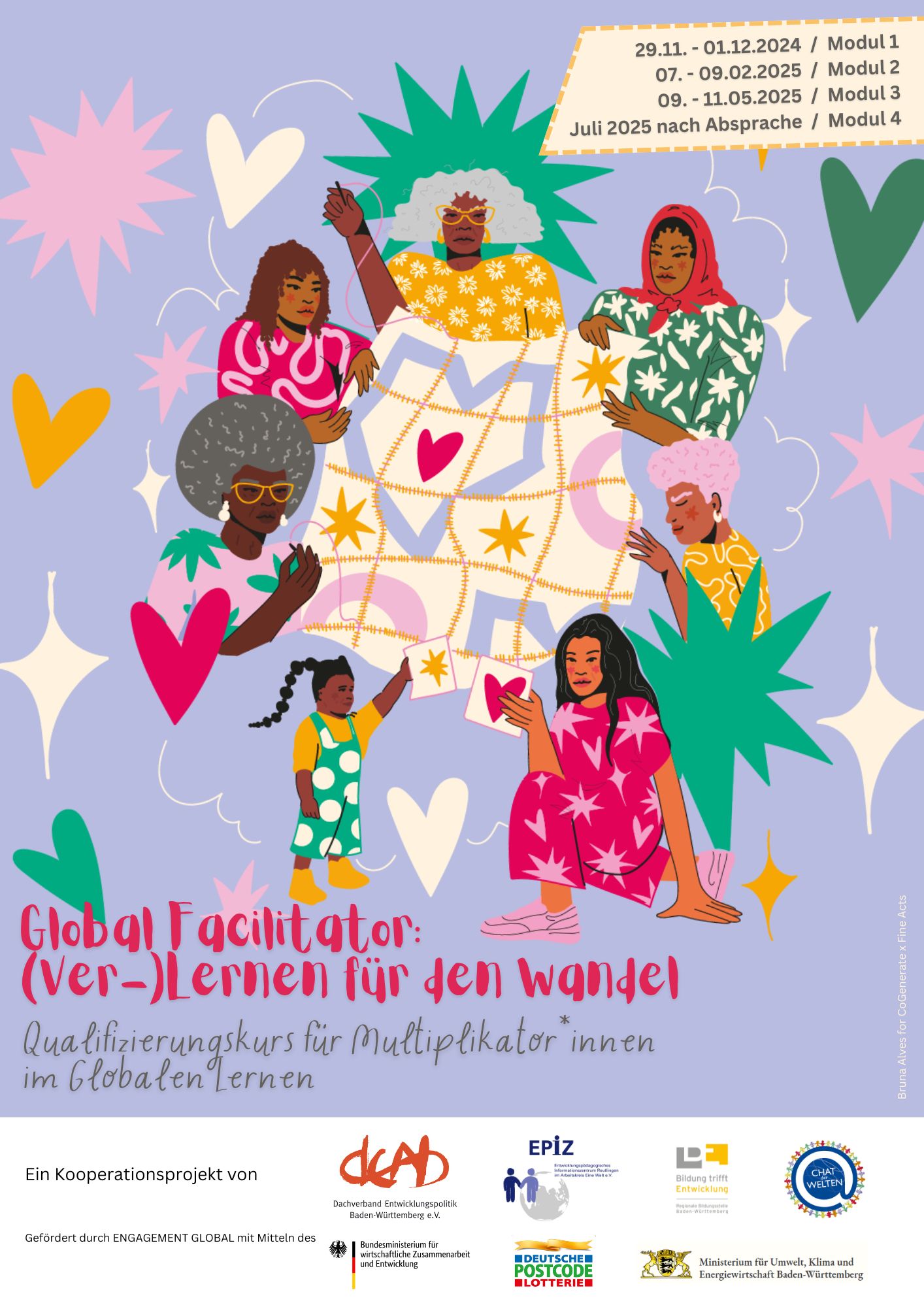 Qualifizierungskurs „Global Facilitator: (Ver-)Lernen für den Wandel“